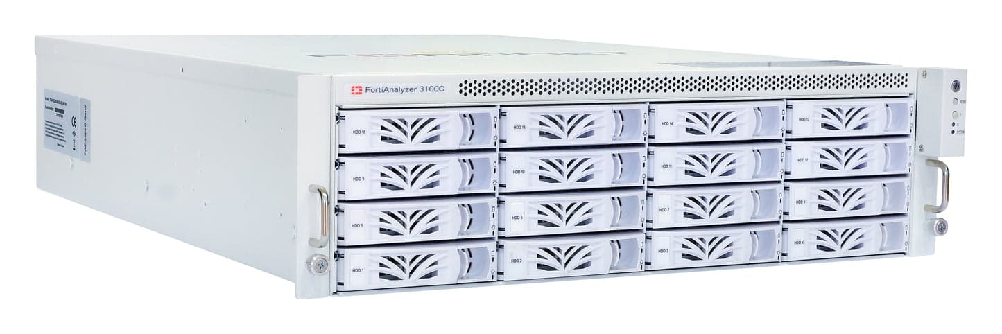 دستگاه تحلیل و مدیریت لاگ Fortinet FortiAnalyzer 3100G