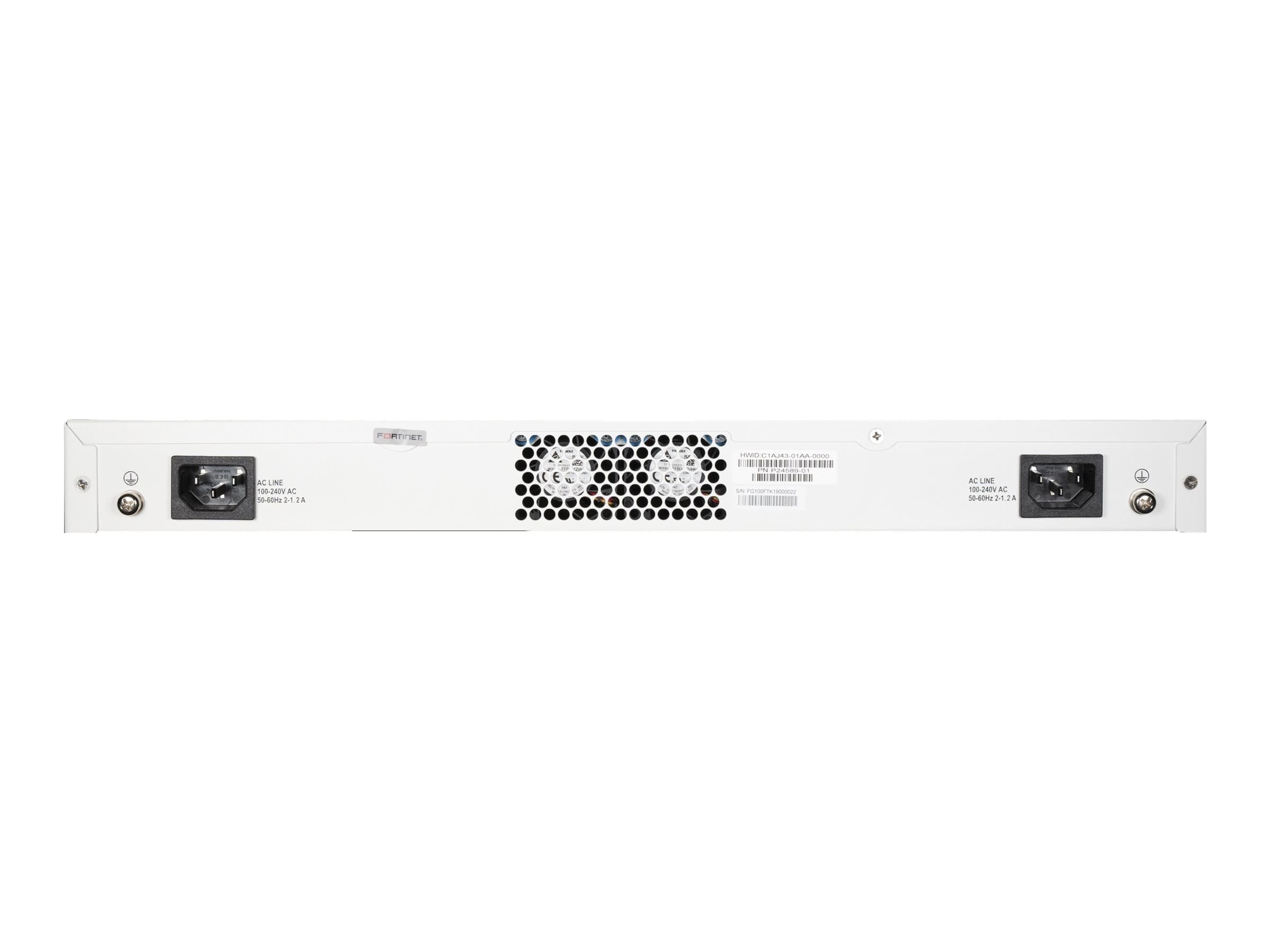 فایروال سخت‌افزاری فورتی‌گیت FG-100F
