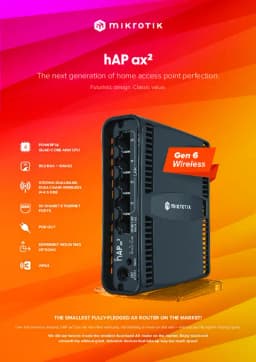 اکسس پوینت و روتر میکروتیک hAP ax² - تصویر 2